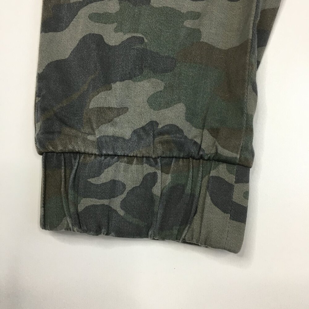 BELLA DAHL Anthropologie Green Mix Multi-Color Camo Print Jogger Pant - Picture 8 of 10